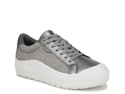 Dr. Scholl's Time Off Platform Sneaker In Gray