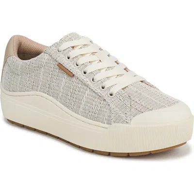 Dr. Scholl's Time Off Platform Sneaker In Gold