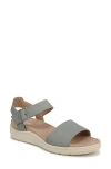 Dr. Scholl's Time Off Sky Ankle Strap Platform Sandal In Multi