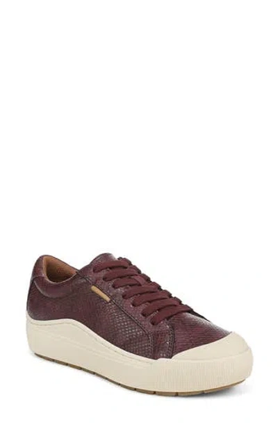 Dr. Scholl's Time Off Sneaker In Burgundy