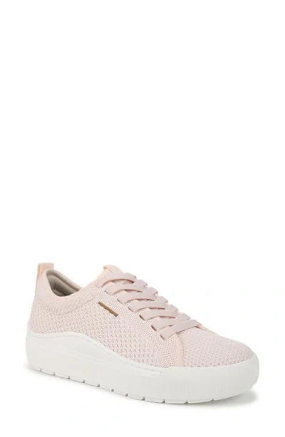 Dr. Scholl's Time Off Sneaker In Pink Knit