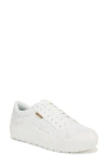 Dr. Scholl's Time Off Sneaker In White Crochet Lace Fabric