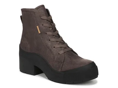 Dr. Scholl's Time Off Up Platform Bootie In Brown