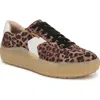 Dr. Scholl's Women's Time Off Win Lace Up Platform Sneakers In Brown,black Microfiber