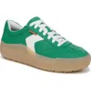 Dr. Scholl's Women's Time Off Win Lace Up Platform Sneakers In Green