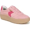 Dr. Scholl's Women's Time Off Win Lace Up Platform Sneakers In Pink