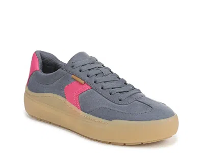 Dr. Scholl's Time Off Win Platform Sneaker In Blue