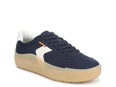 Dr. Scholl's Time Off Win Platform Sneaker In Blue