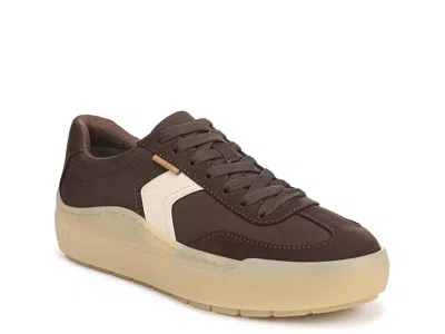 Dr. Scholl's Time Off Win Platform Sneaker In Brown