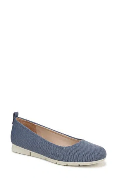 Dr. Scholl's Timeless Flat In Blue