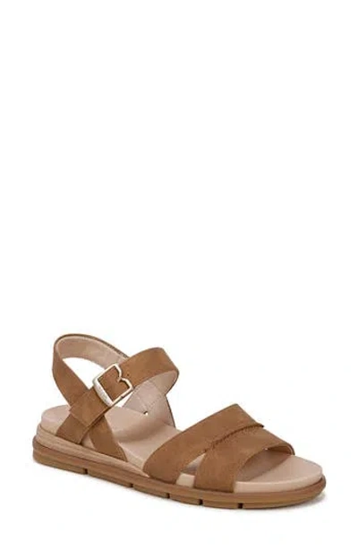 Dr. Scholl's Timeless Fun Sandal In Honey Brown
