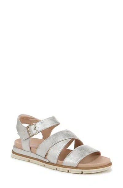 Dr. Scholl's Timeless Life Sandal In Silver
