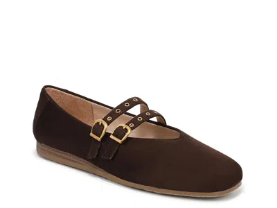 Dr. Scholl's Violet Jane Mary Jane Flat In Brown