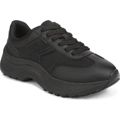 Dr. Scholl's Walk Mode Sr Sneaker In Black Mesh