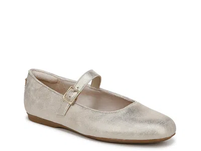 Dr. Scholl's Wexley Jane Mary Jane Flat In Silver