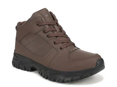 Dr. Scholl's Wide Width Boulder Work Boot In Dark Brown