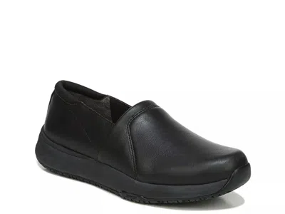 Dr. Scholl's Wide Width Dive In Work Shoe In Black