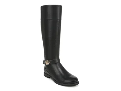 Dr. Scholl's Wide Width Hello Rider Riding Boot In Black