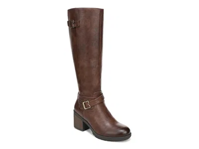 Dr. Scholl's Wide Width Prairie Boot In Dark Brown