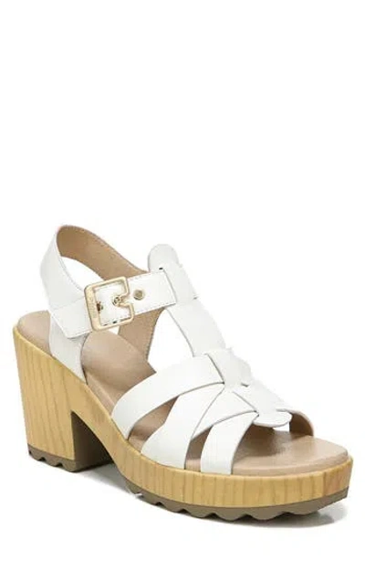Dr. Scholl's Wild Nights Platform Sandal In Gray
