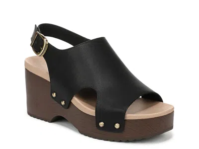 Dr. Scholl's Wrenlee Platform Sandal In Black