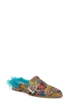 Dr. Scholl's Women's Mr. Carl Pointed Toe Mules In Tiger Print