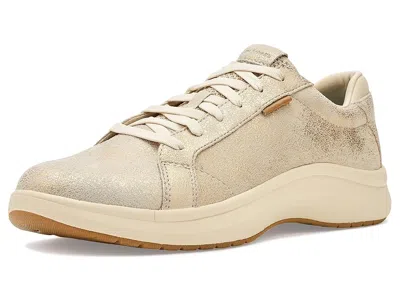 Dr. Scholl's Feel Good Derby Shoes In Gold