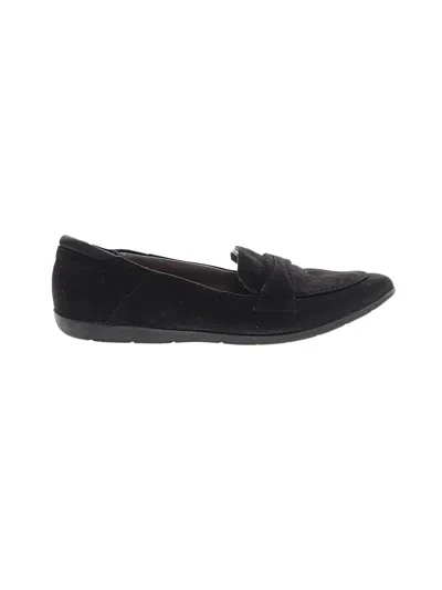 Pre-owned Dr. Scholl's Flats In Black