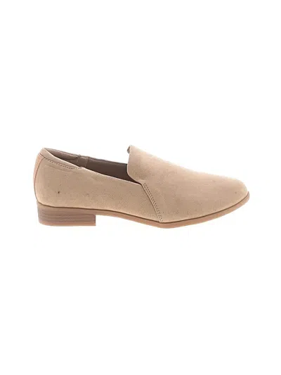 Pre-owned Dr. Scholl's Flats In Tan