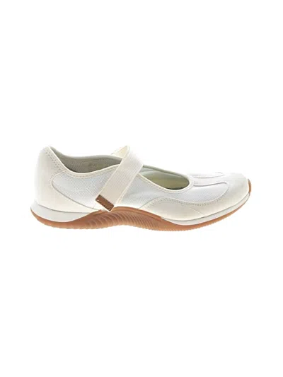 Pre-owned Dr. Scholl's Flats In White