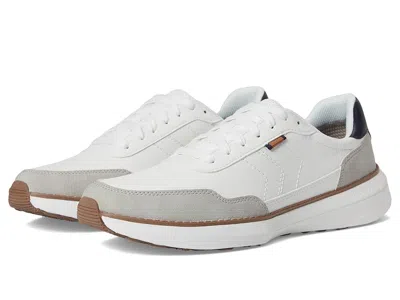 Dr. Scholl's Jake Retro Men's Shoes White Grey Fabric: 9 M