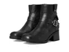Dr. Scholl's Janis Rugged Short Boots In Black