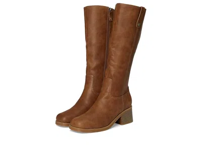Dr. Scholl's Joplin Riding Tall Boots In Brown