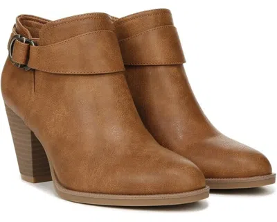 Dr. Scholl's Kickstart Western Booties Women's 8 Brown Stacked Block Heel Zpo756 (brown,8)