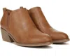 Dr. Scholl's Laurel Boot Women's Us 8.5 Brown Almond Toe Ankle Bootie Khd1899