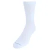 Dr. Scholl's Men's Big And Tall Diabetic & Circulatory Crew Work Socks (4 Pairs) In White