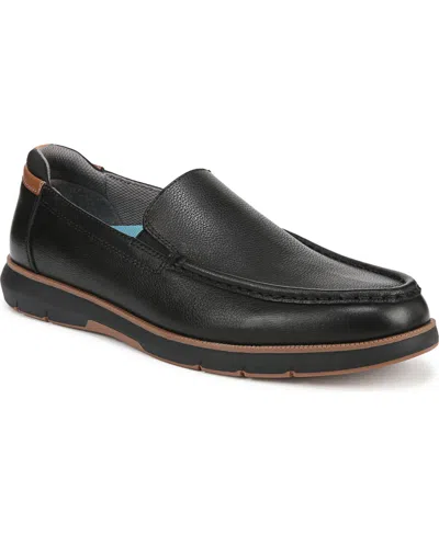 Dr. Scholl's Men's Feel Engaged Plantar Fasciitis Moc Loafers In Black