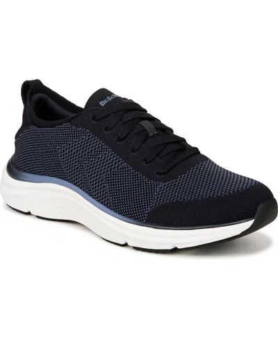 Dr. Scholl's Men's Feel Ready Lace-up Sneakers In Dark Navy