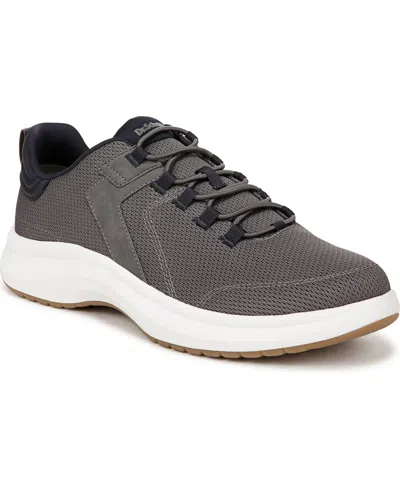 Dr. Scholl's Men's Feel Relief Plantar Fasciitis Slip On Sneakers In Dark Gray