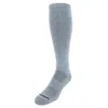 Dr. Scholl's Men's Over The Calf Work Compression Socks (1 Pair) In Grey
