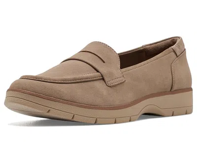 Dr. Scholl's Nice Day Loafer/moc Shoes Women's Shoes Taupe: 9 M, Synthetic In Neutral