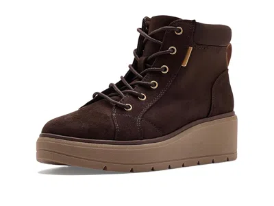 Dr. Scholl's Nice Day Max Alpine Lace-up Short Boots Women's Boots Dkumber: 8 M In Brown
