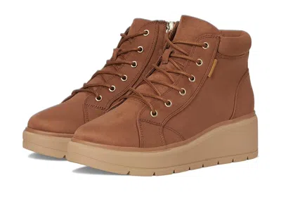 Dr. Scholl's Nice Day Max Alpine Lace-up Short Boots Women's Boots Honey Brown: 10 M