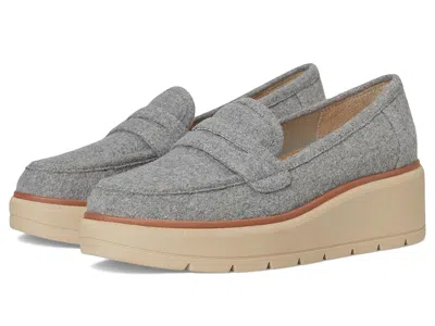 Dr. Scholl's Nice Day Max Loafer/moc Shoes In Gray