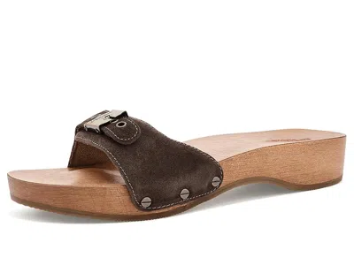 Dr. Scholl's Original Pescura Slide Sandals Women's Sandals Dkumber: 7 M In Brown
