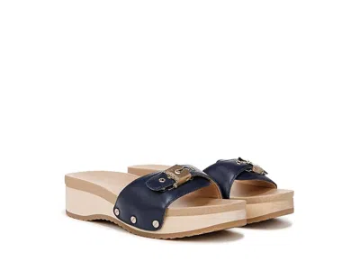Dr. Scholl's Original Too Slide Sandal In Blue