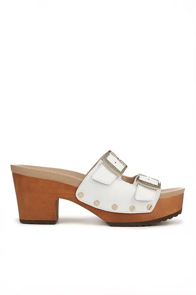 DR. SCHOLL'S ORIGINAL VIBE WOOD-BOTTOM SANDALS