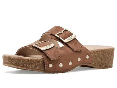 Dr. Scholl's Original Win Flex Slide Sandals In Brown