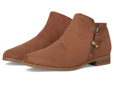 Dr. Scholl's Reverie Zip Short Boots In Brown