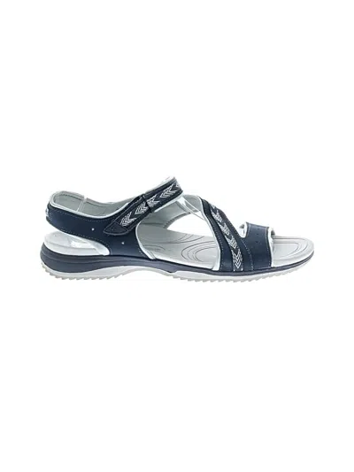 Pre-owned Dr. Scholl's Sandals In Blue
